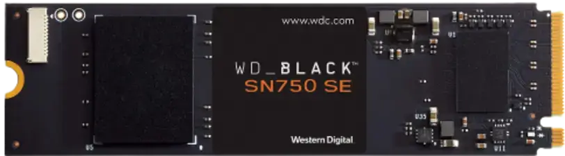 WD_BLACK SN750 SE 1TB PCIe Gen4 NVMe Gaming SSD  (40409)